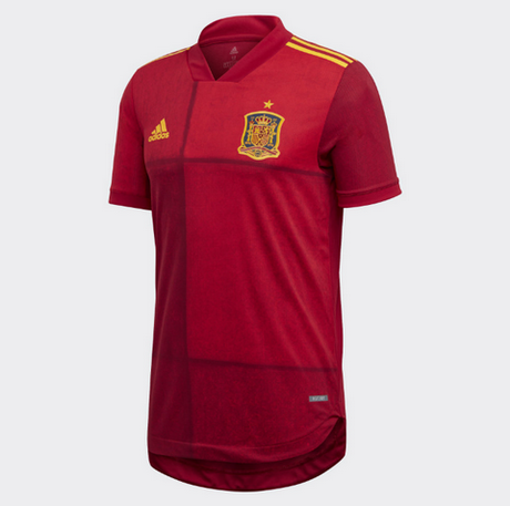 Camisetas de Espana Primera Euro 2020