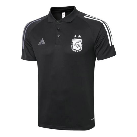 Camisetas de polo Argentina Negro 2020-2021