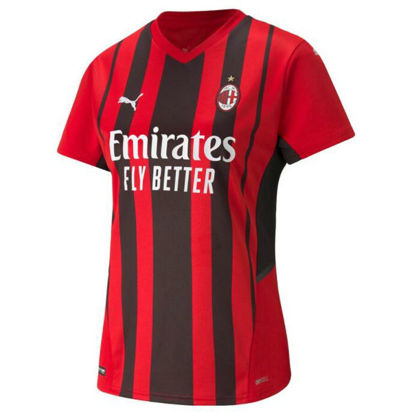 Camisetas del AC Milan Mujer Primera 2021-2022