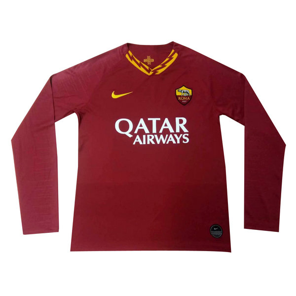 Camisetas del As Roma Manga Larga Primera 2019-2020