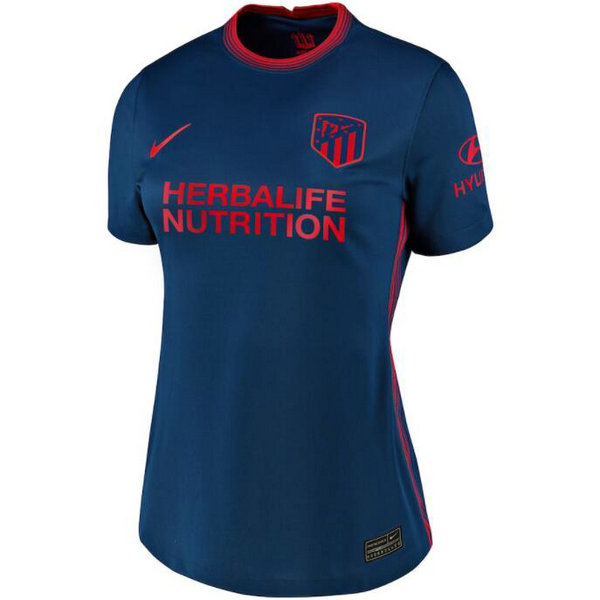 Camisetas del Atletico de Madrid Mujer Segunda 2020-2021