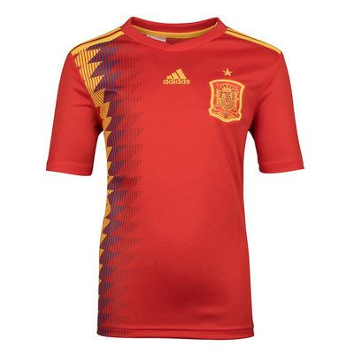 Camisetas de Espana Primera Copa Mundial 2018