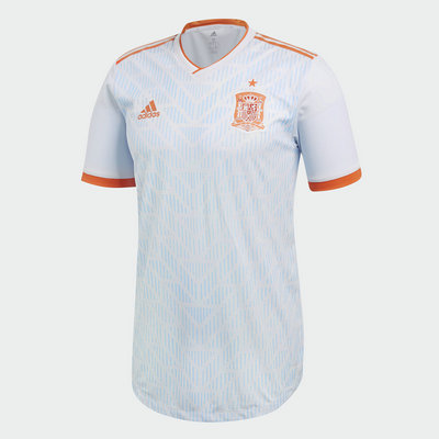 Camisetas de Espana Segunda Copa Mundial 2018