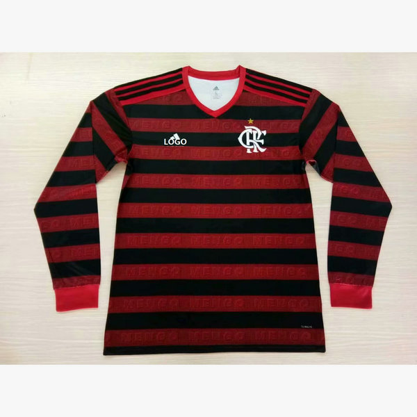 Camisetas del Flamengo Manga Larga Primera 2019-2020