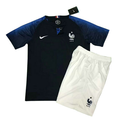 Camisetas de Francia Ninos Primera Copa Mundial 2018