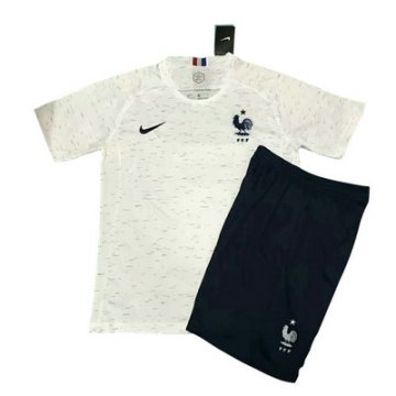 Camisetas de Francia Ninos Segunda Copa Mundial 2018