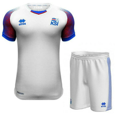 Camisetas de Islandia Ninos Segunda 2018-2019