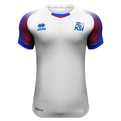 Camisetas de Islandia Segunda 2018-2019