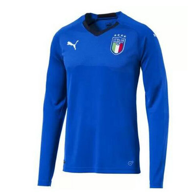 Camisetas de Italia ML Primera Copa Mundial 2018