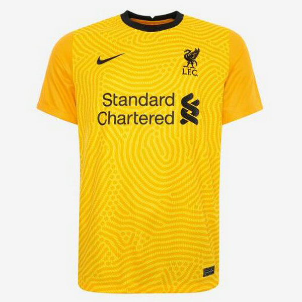 Camisetas del Liverpool Portero Amarillo 2020-2021