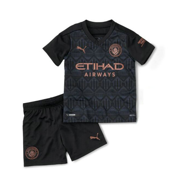 Camisetas del Manchester City Ninos Segunda 2020-2021