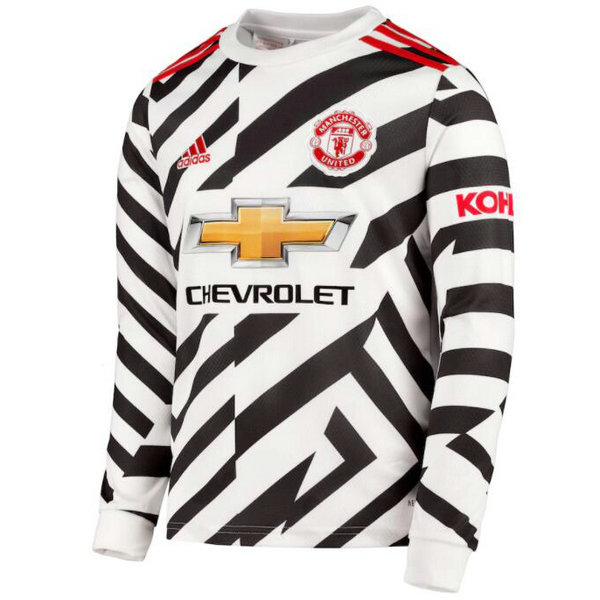 Camisetas del Manchester United Manga Larga Tercera 2020-2021