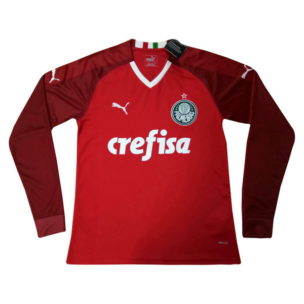 Camisetas del Palmeiras Manga Larga Rojo Portero 2019-2020