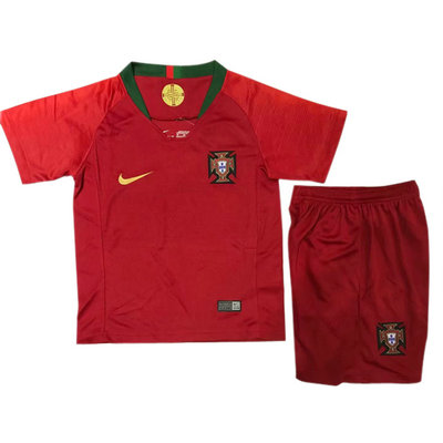 Camisetas de Portugal Ninos Primera Copa Mundial 2018