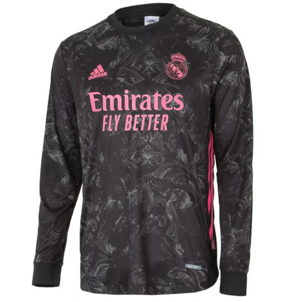 Camisetas del Real Madrid Manga Larga Tercera 2020-2021