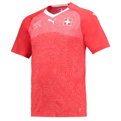 Camisetas de Suiza Primera Copa Mundial 2018