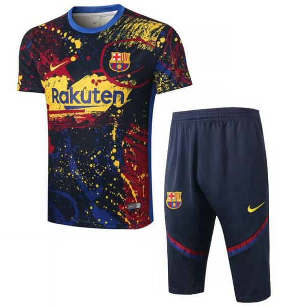 Camisetas del entrenamiento Barcelona Azul 2020-2021