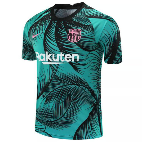 Camisetas del entrenamiento Barcelona Verde 2020-2021