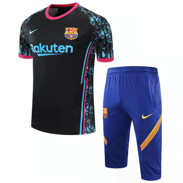 Camisetas del entrenamiento Barcelona negro-1 2020-2021