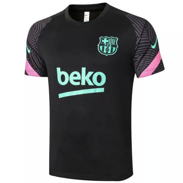 Camisetas del entrenamiento Barcelona negro 2020-2021