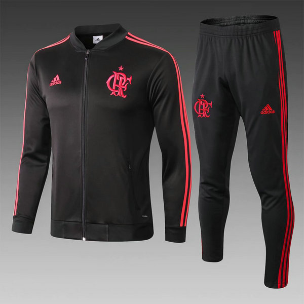 Camisetas del entrenamiento Flamengo ML Negro 2019-2020