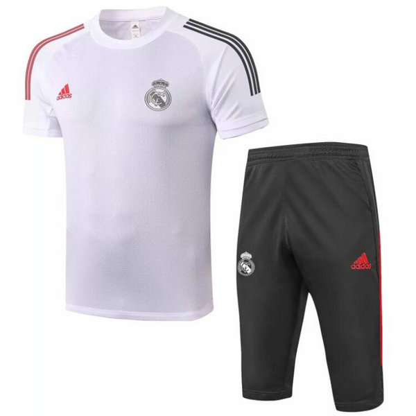 Camisetas del entrenamiento Real Madrid blanco 2020-2021