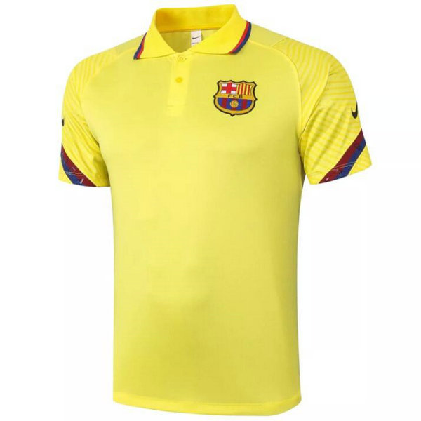 Camisetas del polo Barcelona Amarillo 2020-2021