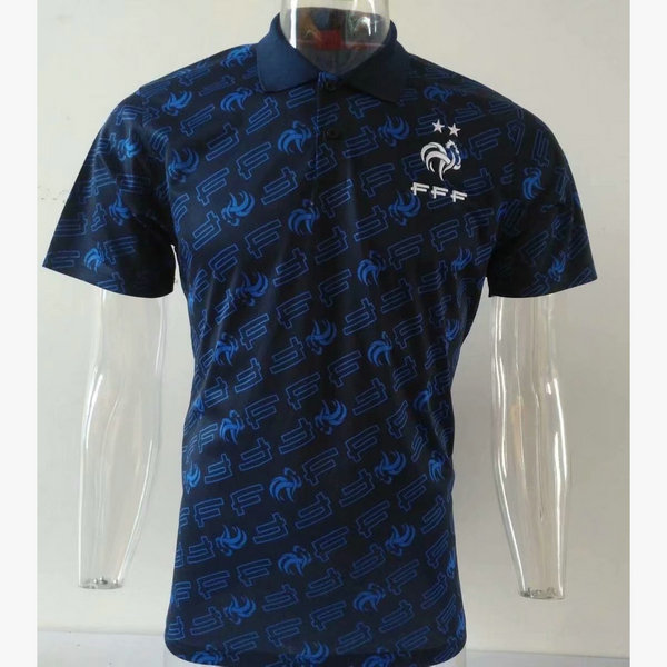 Camisetas de polo Francia Azul oscuro 2019-2020