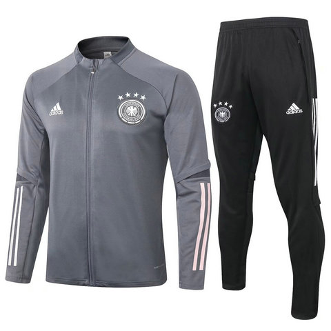 Chaqueta Alemania Gris Euro 2020